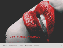 Tablet Screenshot of erotikmassagehaus.de